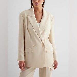 NWT Express Oversized Boyfriend Blazer - size Large